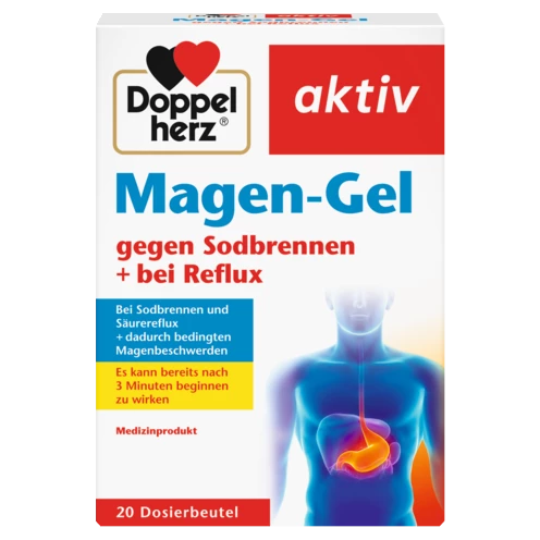 Abbildung der Produktverpackung Doppelherz aktiv Magen-Gel Frontansicht